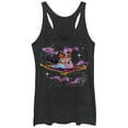thumbnail image 1 of Women's Aladdin Magic Carpet Ride  Racerback Tank Top Black Heather X Small, 1 of 3