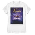 thumbnail image 1 of Women's Aladdin Movie Poster Magic  Graphic Tee White Large, 1 of 4