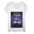 thumbnail image 1 of Women's Aladdin Movie Poster Magic Scoop Neck White 2X Large, 1 of 3