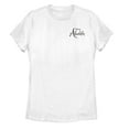 thumbnail image 1 of Women's Aladdin Title Logo Badge  Graphic Tee White 2X Large, 1 of 4
