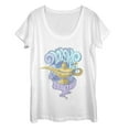 thumbnail image 1 of Women's Aladdin Vintage 3 Wishes  Scoop Neck White 2X Large, 1 of 3