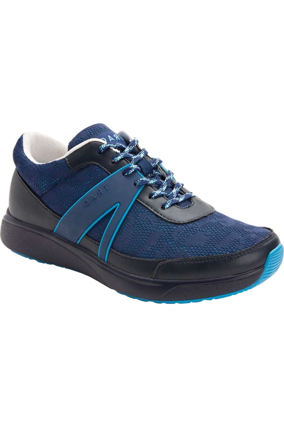 Women's Alegria by PG Lite TRAQ Qarma Sneaker Navy Chasm 36 M