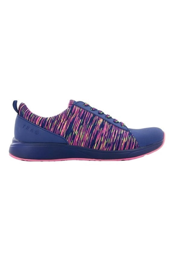 traq by alegria qest womens smart walking shoe navy 5 m us