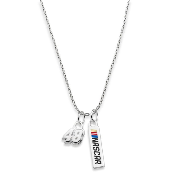 Women's Alex Bowman NASCAR 18" Charm Necklace