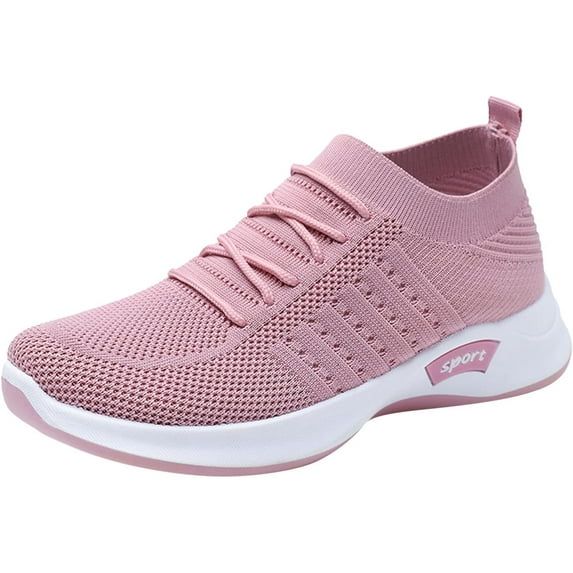 Women's All-Day Walking Shoes - Cushioning & Flex-Grip Outsole for Gym Training and Daily Wear