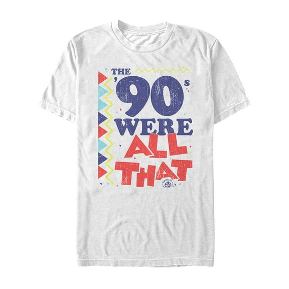 Women's All That 90's Nostalgia  Graphic Tee White Small