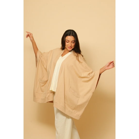 Women's Allergy-Free Amy Cardigan ( Size: L | Color: Taupe )