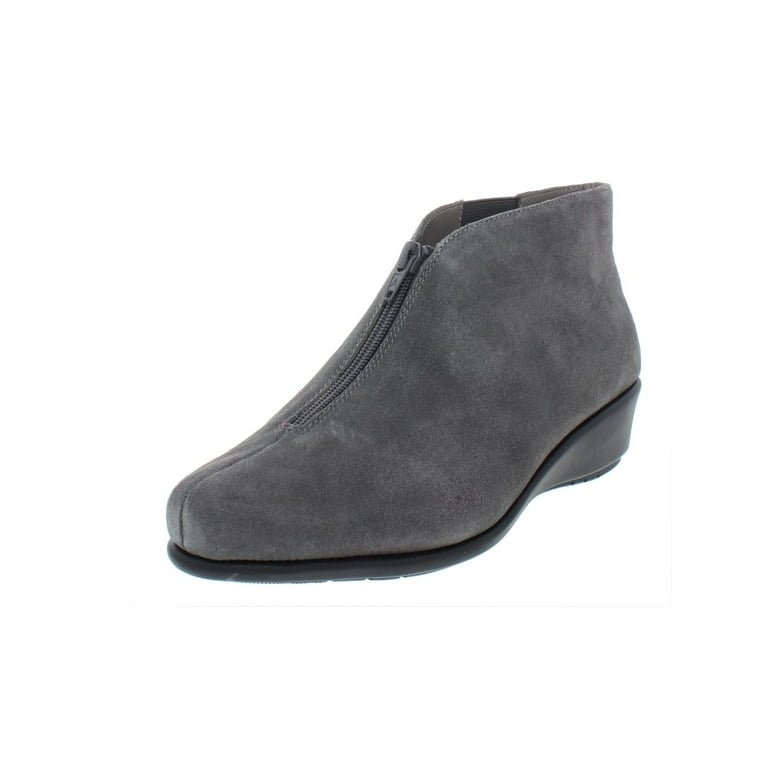 Aerosoles Allowance Dark Gray Suede 6.5 Medium