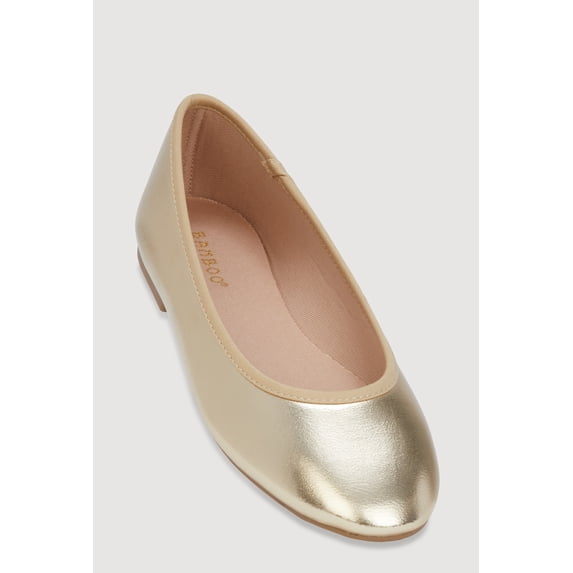 Women's Almond Toe Ballerina Flats