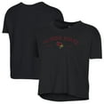 thumbnail image 1 of Women's Alternative Apparel  Black Illinois State Redbirds Retro Jersey Headliner Cropped T-Shirt, 1 of 3