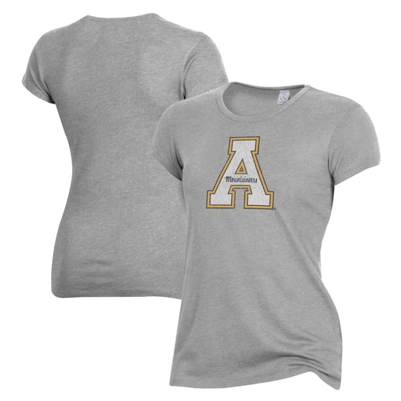Women's Alternative Apparel Gray Appalachian State Mountaineers The Keepsake T-Shirt