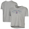 thumbnail image 1 of Women's Alternative Apparel  Gray Detroit Mercy Titans Retro Jersey Headliner Cropped T-Shirt, 1 of 3