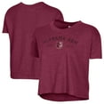 thumbnail image 1 of Women's Alternative Apparel  Maroon Alabama A&M Bulldogs Retro Jersey Headliner Cropped T-Shirt, 1 of 3