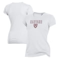 thumbnail image 1 of Women's Alternative Apparel White Harvard Crimson The Keepsake T-Shirt, 1 of 3
