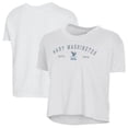 thumbnail image 1 of Women's Alternative Apparel  White University of Mary Washington Eagles Retro Jersey Headliner Cropped T-Shirt, 1 of 3