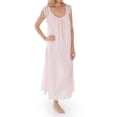 thumbnail image 1 of Women's Amanda Rich 105-SH Lace Cap Ankle Length Gown (Light Pink XS), 1 of 1