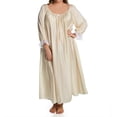 thumbnail image 1 of Women's Amanda Rich 107-SHX Plus Long Sleeve Ankle Length Gown (Champagne 2X), 1 of 1