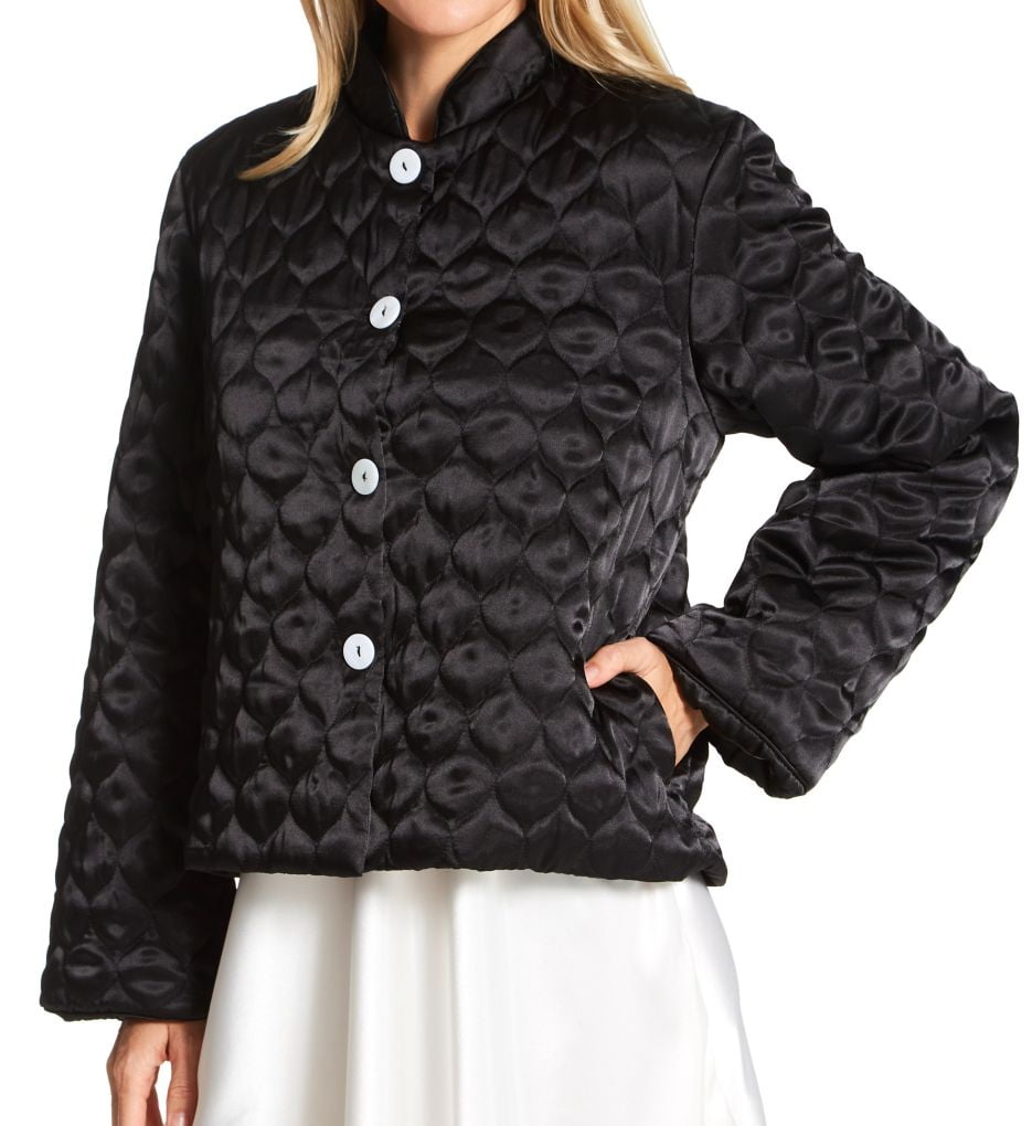 Satin bed jacket store