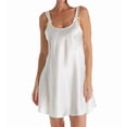 thumbnail image 1 of Women's Amanda Rich 561D-40 9Satin Bias Cut Short Gown (Ivory L), 1 of 1