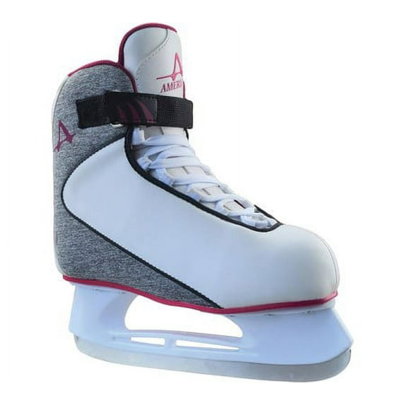 American Athletic Shoe Co.Women’s American Soft Boot hockey Skate , Grey, 10