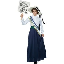 Give Women The Vote American Suffragette Women's Costume X-Large 12-14