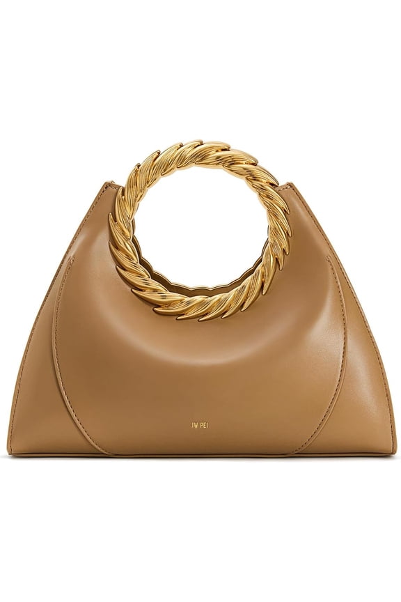 Women's Amiya Leaf Handle Sculpture Bag