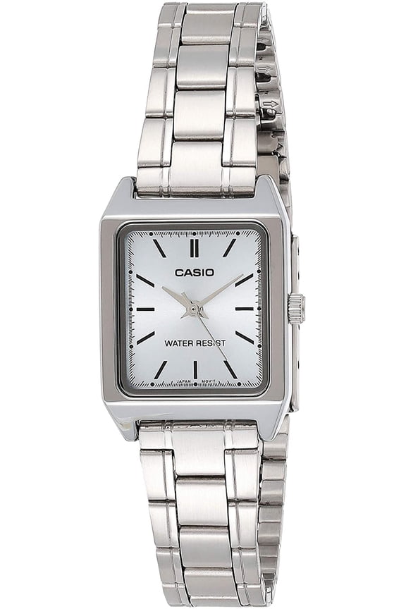 Women's Analog Quartz Water Resistant Stainless Steel Watch LTPV007D-2E