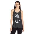 thumbnail image 1 of Women's Anchor Palm Flowy Racerback Tank Top, 1 of 2