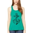 thumbnail image 1 of Women's Anchor Printed Racerback Tank Top, 1 of 1