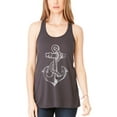 thumbnail image 1 of Women's Anchor Printed Racerback Tank Top, 1 of 1