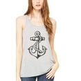 thumbnail image 1 of Women's Anchor Printed Racerback Tank Top, 1 of 1