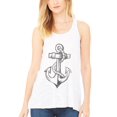 thumbnail image 1 of Women's Anchor Printed Racerback Tank Top, 1 of 1