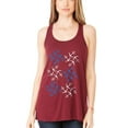 thumbnail image 1 of Women's Anchors Printed Flowy Racerback Tank Top, 1 of 1