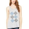thumbnail image 1 of Women's Anchors Printed Flowy Racerback Tank Top, 1 of 1