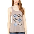 thumbnail image 1 of Women's Anchors Printed Flowy Racerback Tank Top, 1 of 1