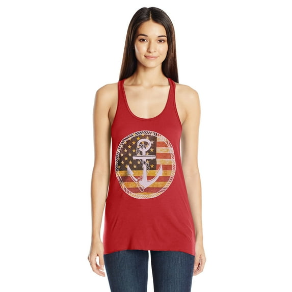 Women's Anchorus Flowy Racerback Tank Top