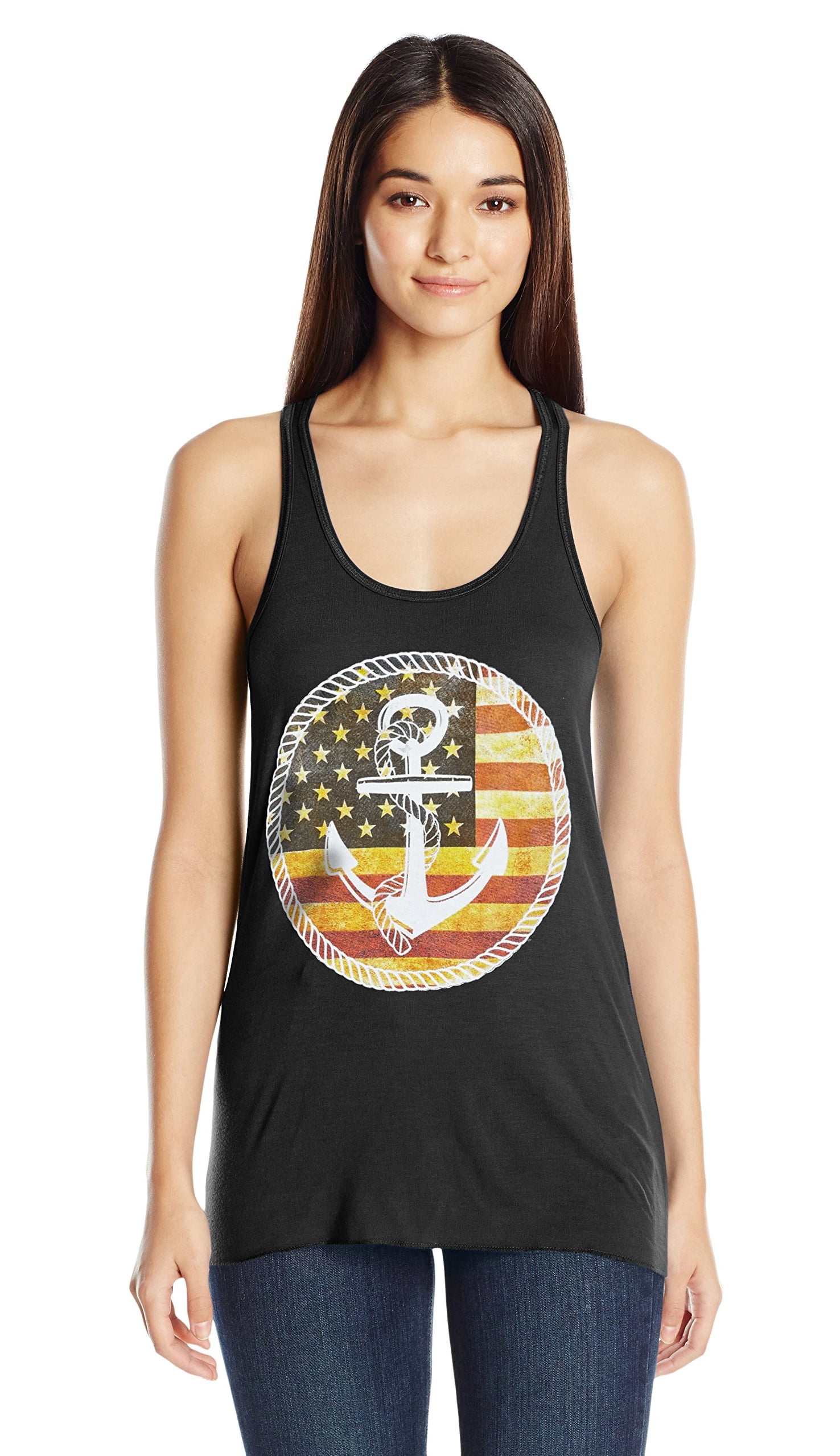 Women's Anchorus Flowy Racerback Tank Top