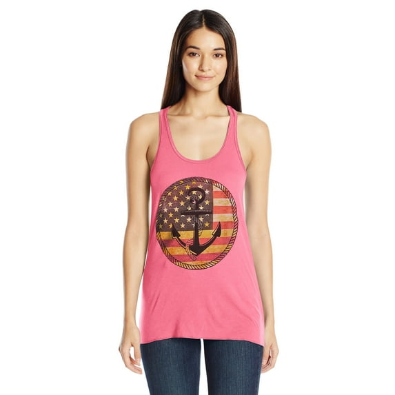 Women's Anchorus Flowy Racerback Tank Top