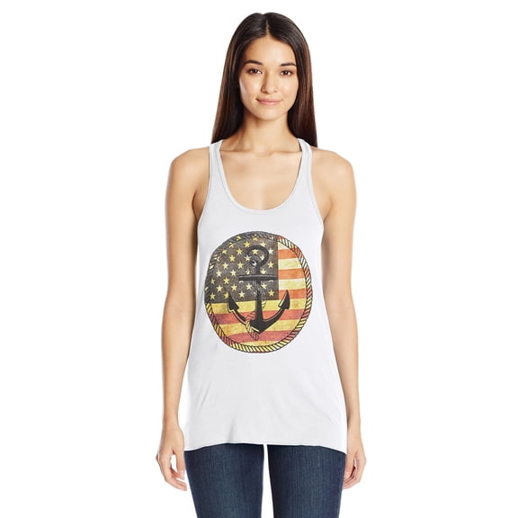 Women's Anchorus Flowy Racerback Tank Top