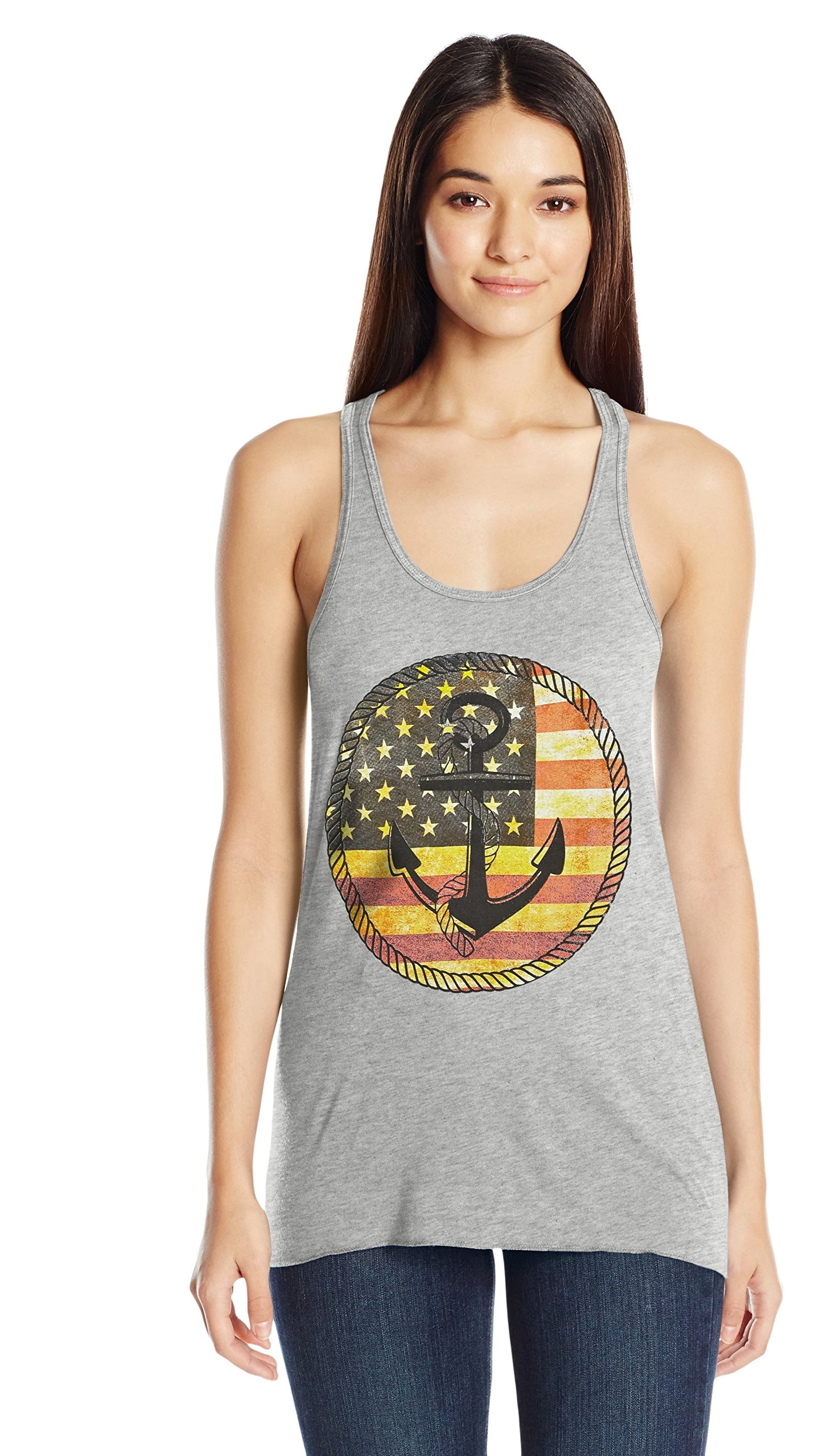 Women's Anchorus Flowy Racerback Tank Top