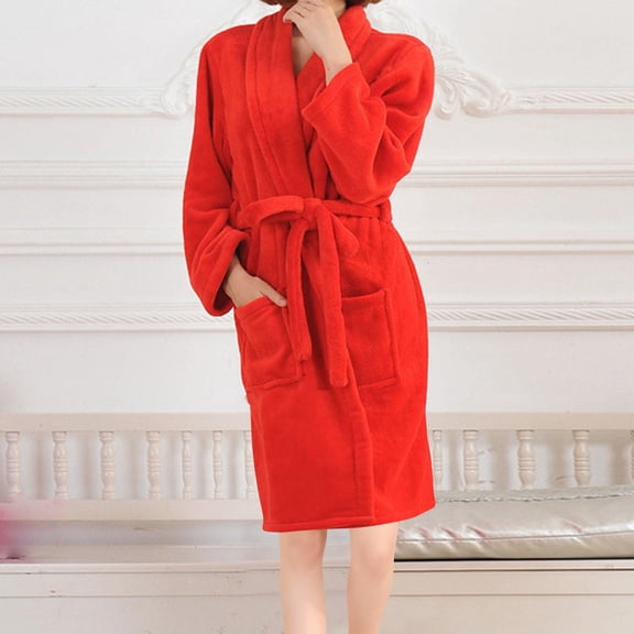 Plus Size Robes for Women and Men Flannel Hooded Fluffy BathRobe Unisex Sleepwear Soft Warm Loungewear House Coat Pajamas Home Wear Mens Robe