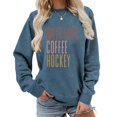 thumbnail image 1 of Women's And Winter Half Open Zipper Lapel Casual Pullover Hoodie, 1 of 3