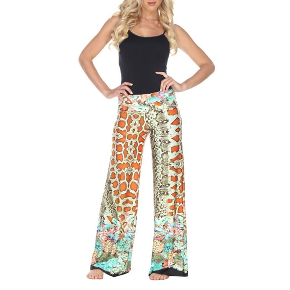 Women's Animal Printed Palazzo Pants