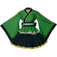 thumbnail image 1 of Women's Anime MHA  Asui Tsuyu  Kimono Green Froppy Kimono Dress Battle Outfit, 1 of 7