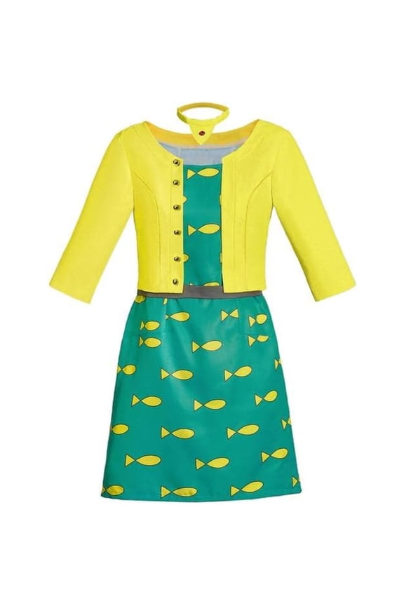 Women's Anime Princess Carolyn Cat Girl Costume Halloween Dress