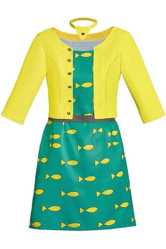 Women's Anime Princess Carolyn Cat Girl Dress Uniform Suit