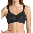 thumbnail image 1 of Women's Anita Best 5349X Care Safina Embroidered Soft Cup Bra (Black 38F), 1 of 4