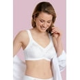 thumbnail image 1 of Women's Anita Best 5349X Care Safina Embroidered Soft Cup Bra (White 38B), 1 of 2
