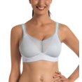 thumbnail image 1 of Women's Anita Best 5544 Active Air Control Wire Free Sports Bra (White 40B), 1 of 4