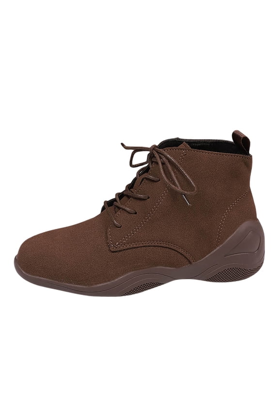 Women's Ankle Boots Winter Fashion Suede On With Soft For Warmth Comfort Casual Everyday Style